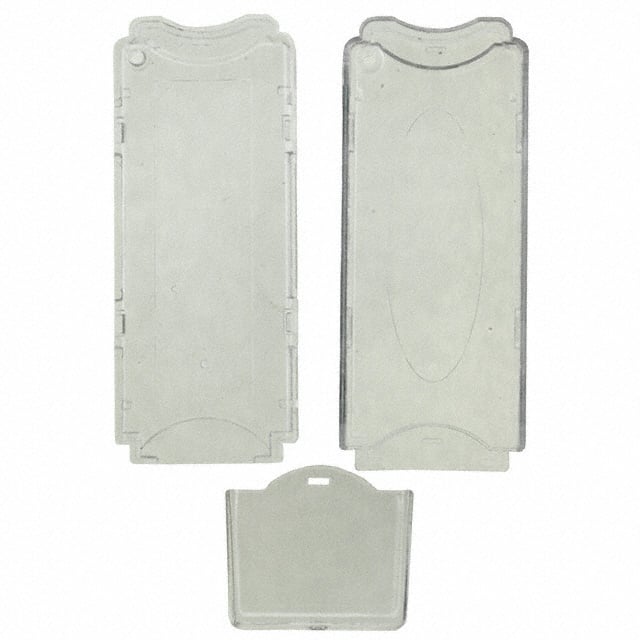 BOX PLASTIC CLEAR 2.8"L X 0.91"W
