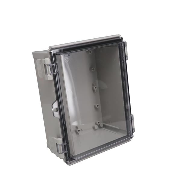 BOX PLASTIC CLEAR 8.6"L X 6.3"W