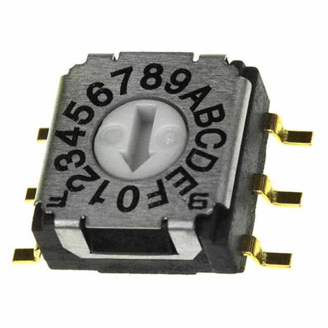 SWITCH DIP ROTARY HEX 100MA 5V
