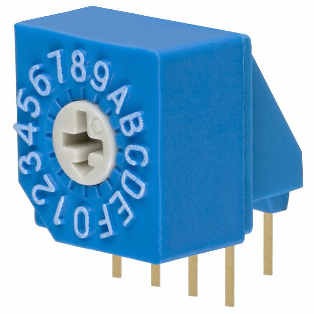 SW ROTARY DIP HEX COMP 0.1A 5V