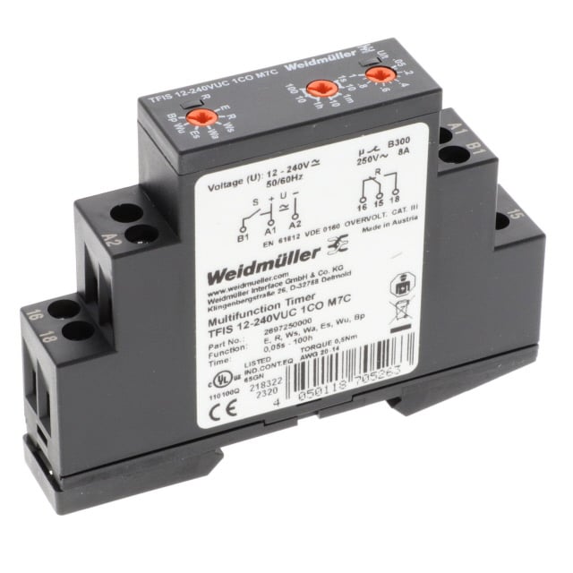 RELAY TIME DELAY 100HR 8A 250V
